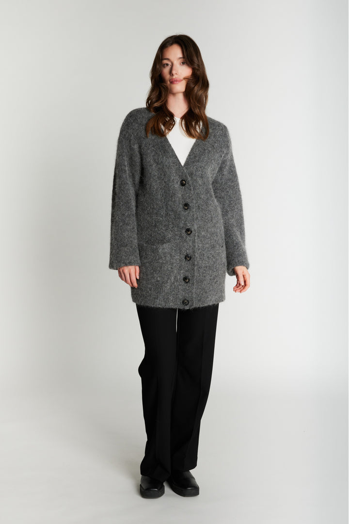 Rue de Femme RDFVivi strik cardigan KNITWEAR 431 Dark Rock