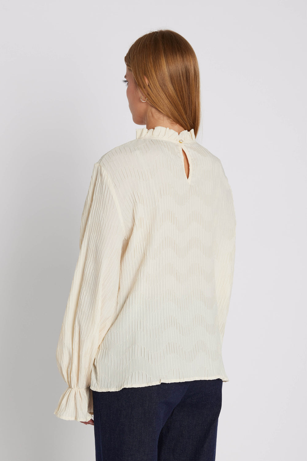 Rue de Femme RDFYelena bluse BLOUSE 02 Off white