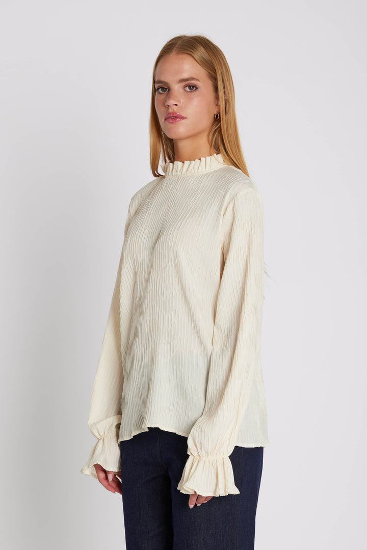 Rue de Femme RDFYelena bluse BLOUSE 02 Off white