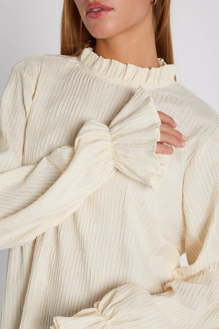 Rue de Femme RDFYelena bluse BLOUSE 02 Off white
