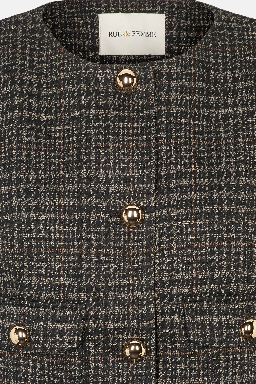 Rue de Femme RDFYoko blazer BLAZERJACKETS Sort