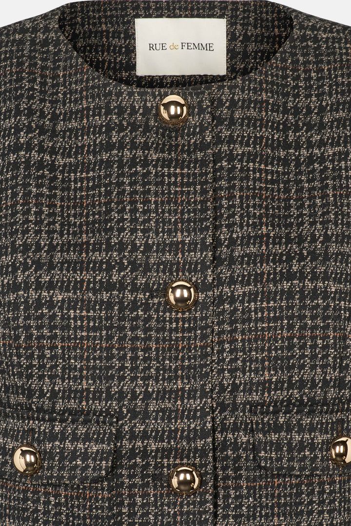 Rue de Femme RDFYoko blazer BLAZERJACKETS Sort