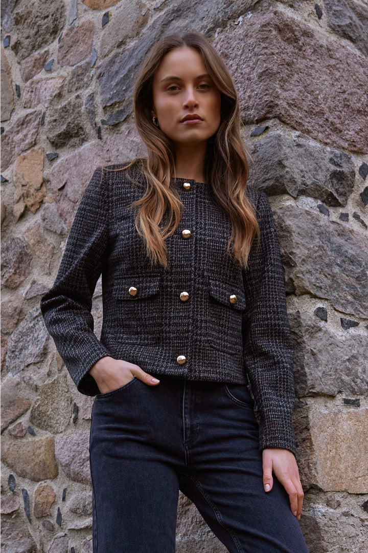 Rue de Femme RDFYoko blazer BLAZERJACKETS Sort