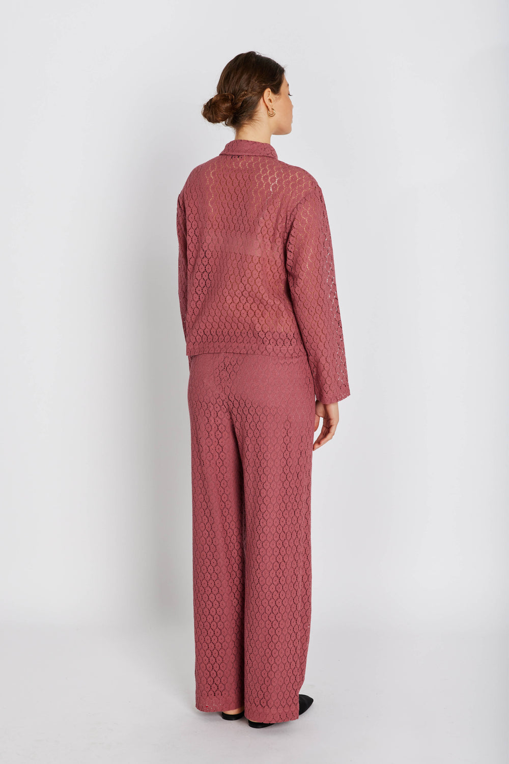 Rue de Femme RDFYvette bukser TROUSERS 363 Deep plum
