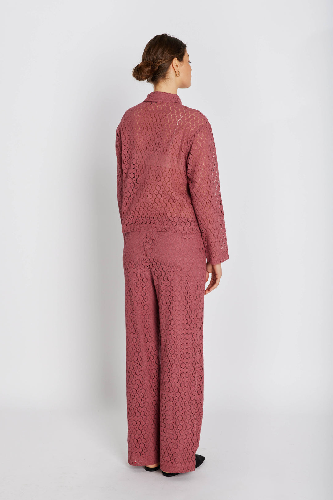 Rue de Femme RDFYvette bukser TROUSERS 363 Deep plum