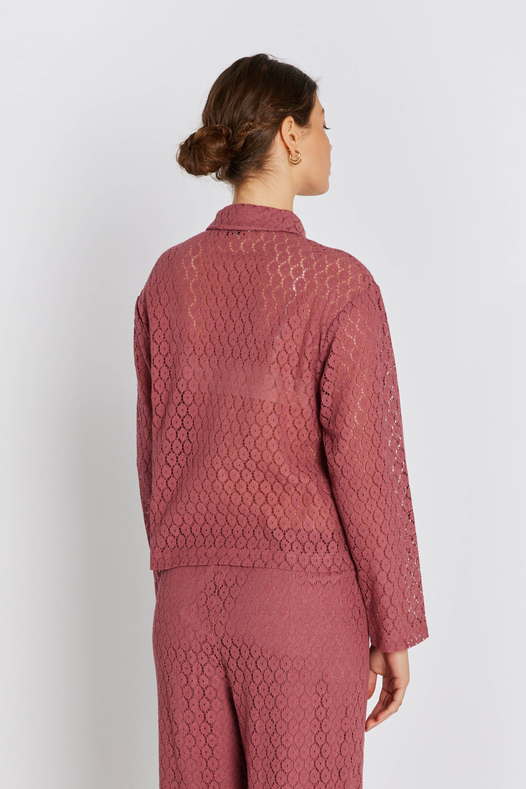 Rue de Femme RDFYvette skjorte SHIRTS 363 Deep plum
