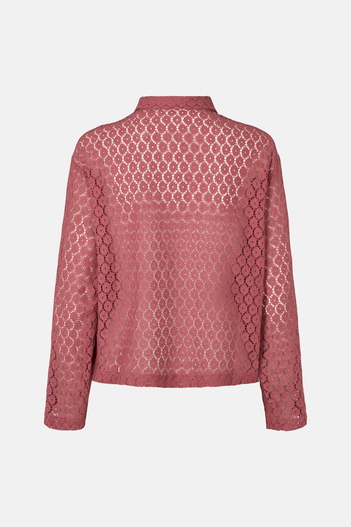 Rue de Femme RDFYvette skjorte SHIRTS 363 Deep plum