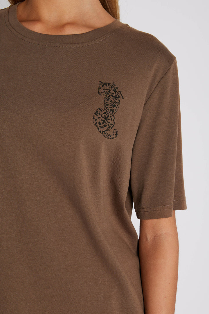 Rue de Femme RDFZadie T-shirt T-SHIRTS 197 Brown sugar