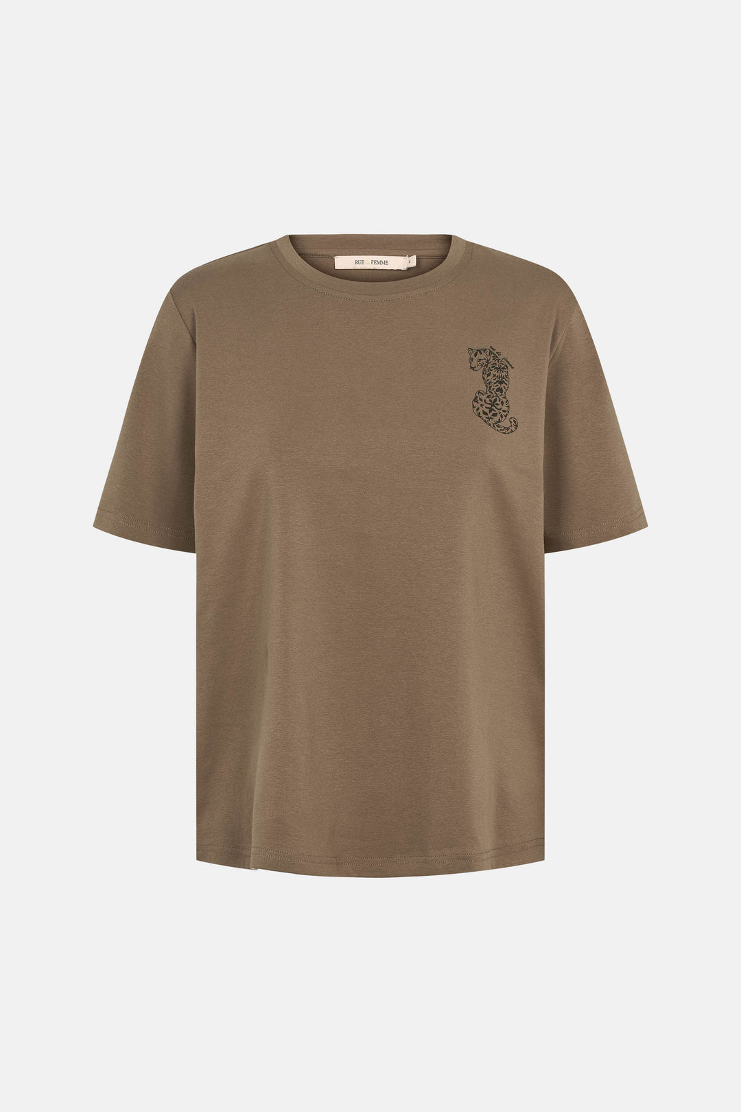 Rue de Femme RDFZadie T-shirt T-SHIRTS 197 Brown sugar
