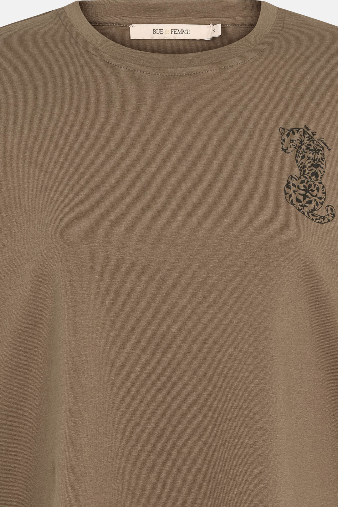 Rue de Femme RDFZadie T-shirt T-SHIRTS 197 Brown sugar