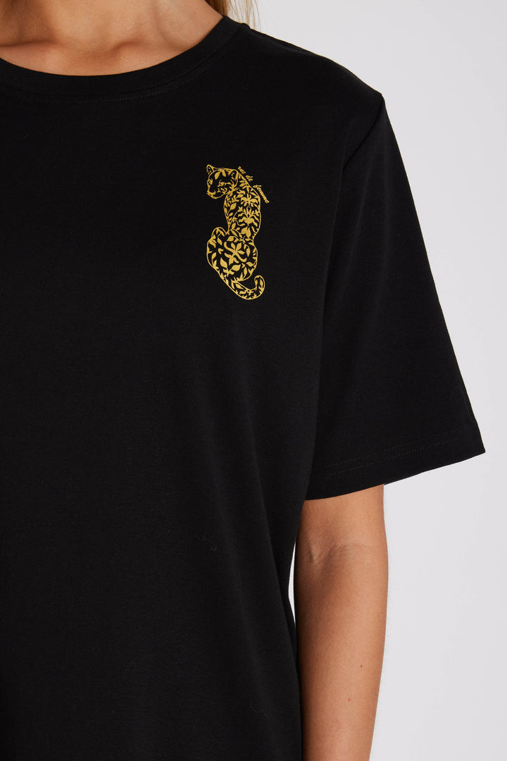 Rue de Femme RDFZadie T-shirt T-SHIRTS Sort