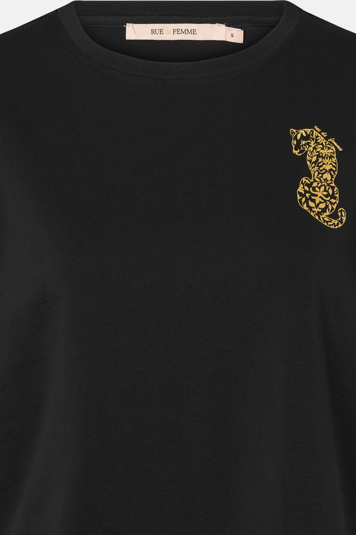 Rue de Femme RDFZadie T-shirt T-SHIRTS Sort