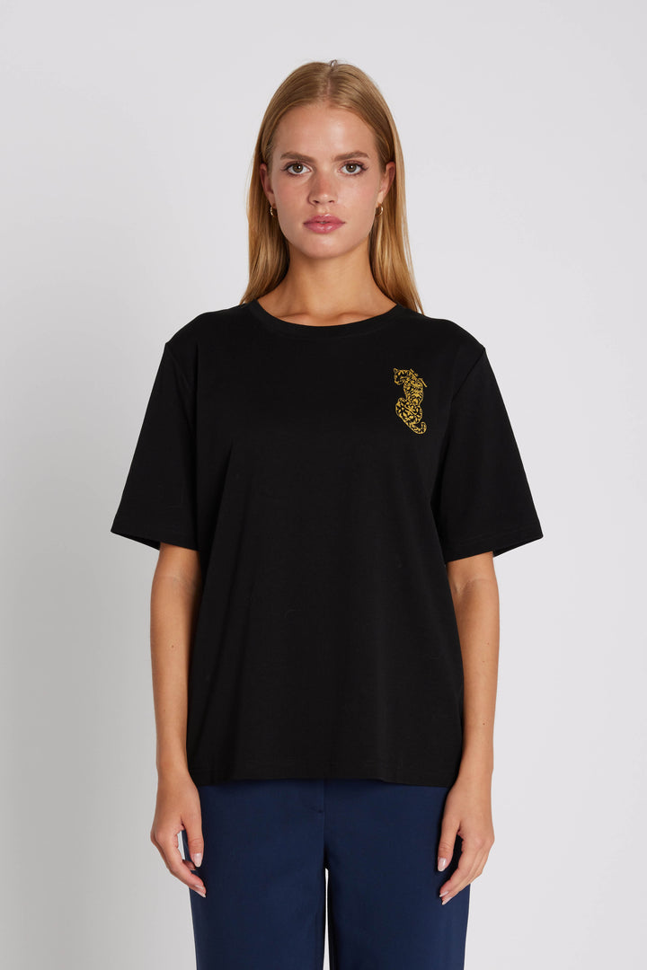 Rue de Femme RDFZadie T-shirt T-SHIRTS Sort