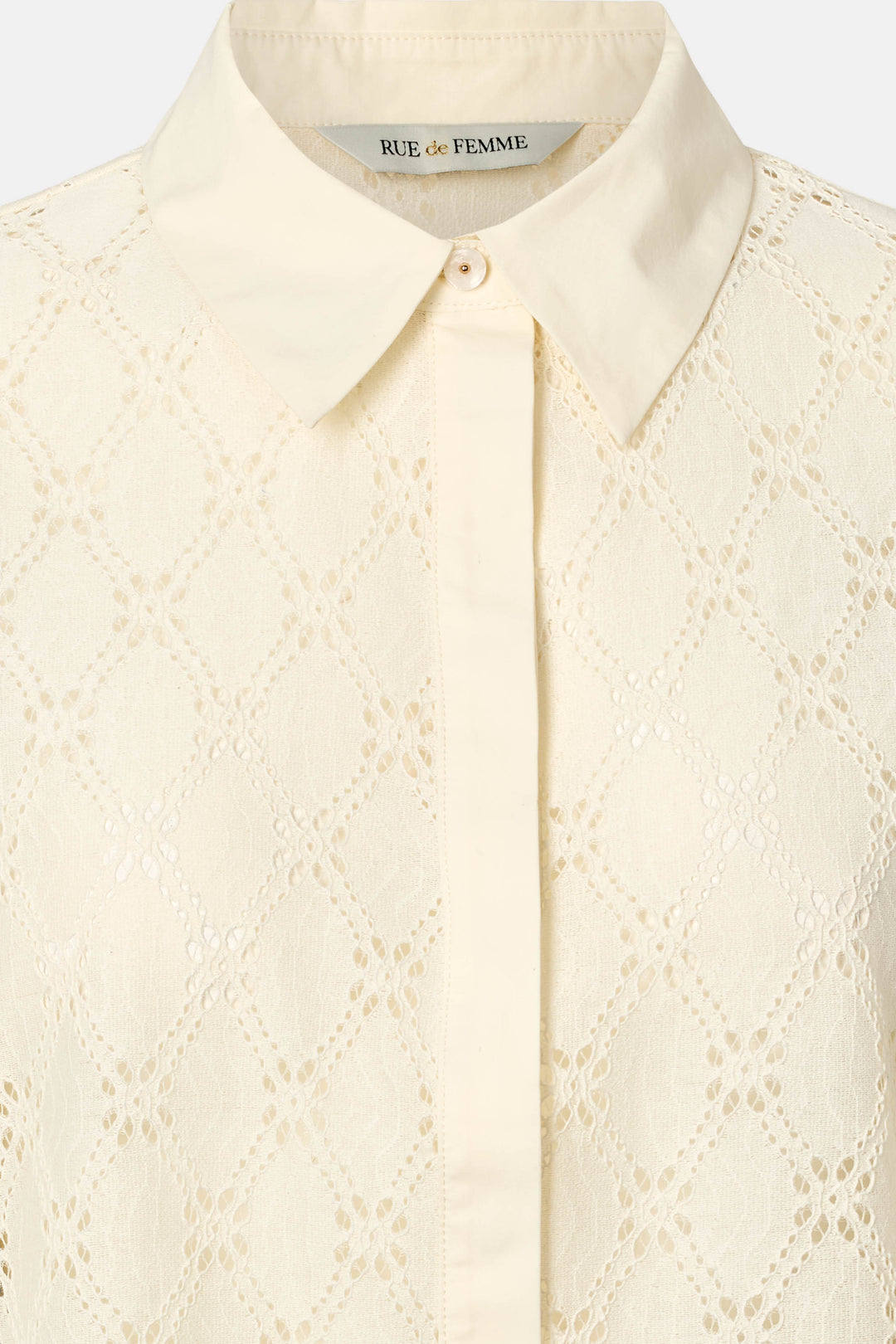 Rue de Femme RDFZaria skjorte SHIRTS 02 Off white