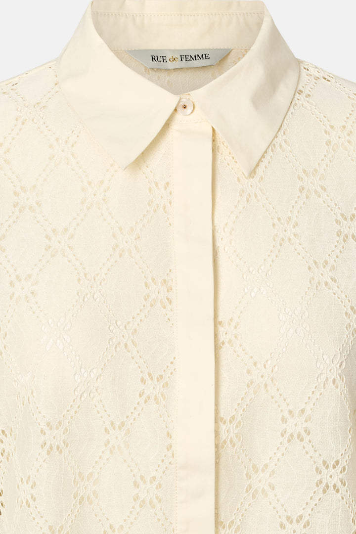 Rue de Femme RDFZaria skjorte SHIRTS 02 Off white