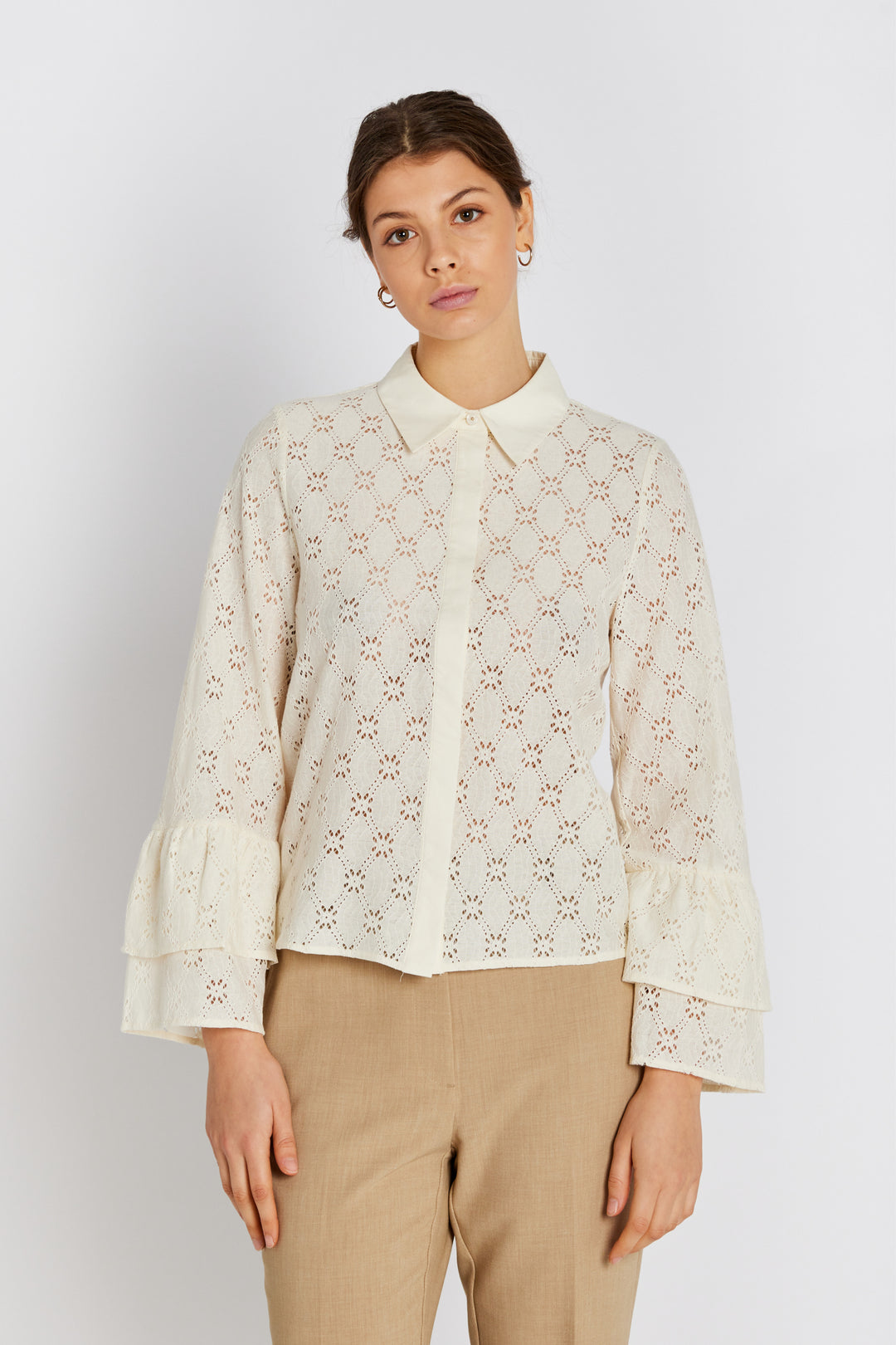 Rue de Femme RDFZaria skjorte SHIRTS 02 Off white