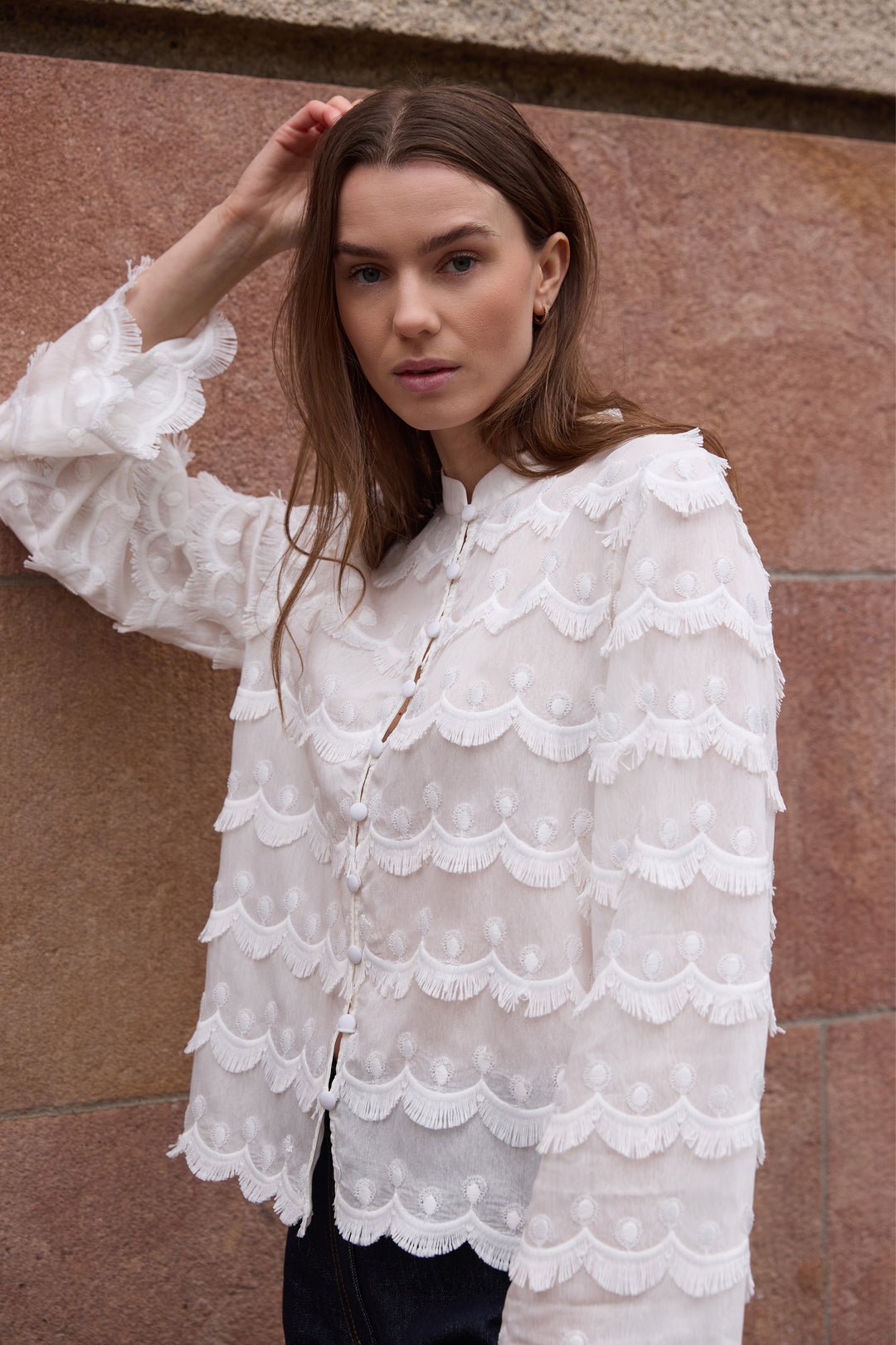 Rue de Femme RDFZaylee skjorte SHIRTS 02 Off white