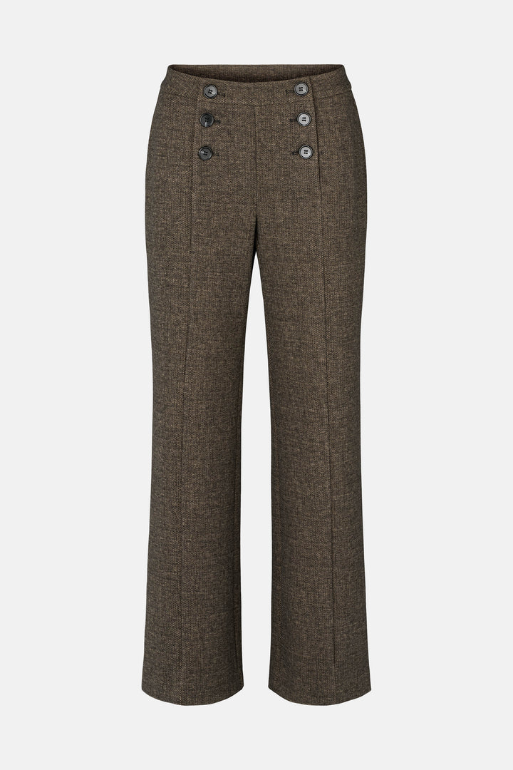 Rue de Femme RDFZoeyWide bukser TROUSERS 197 Brown sugar