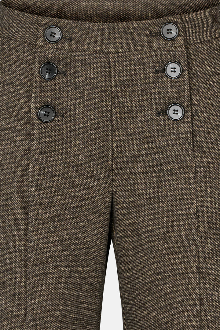 Rue de Femme RDFZoeyWide bukser TROUSERS 197 Brown sugar