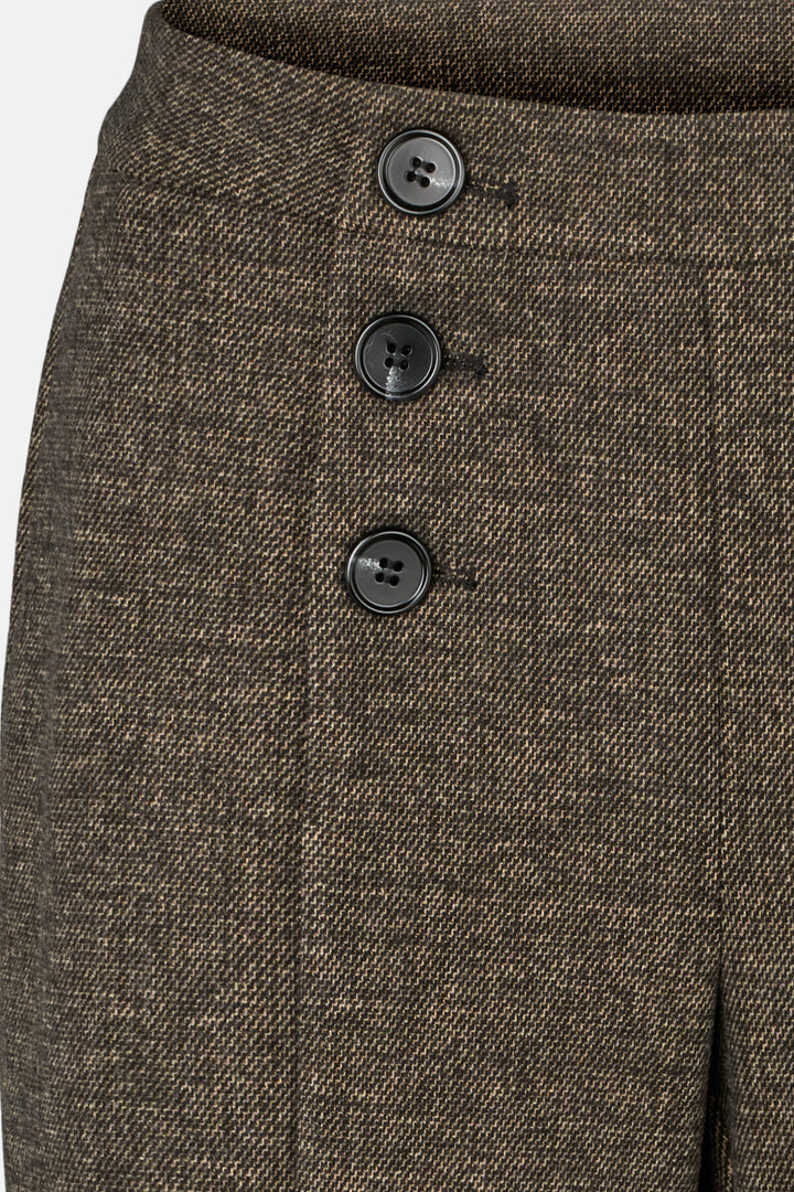 Rue de Femme RDFZoeyWide bukser TROUSERS 197 Brown sugar