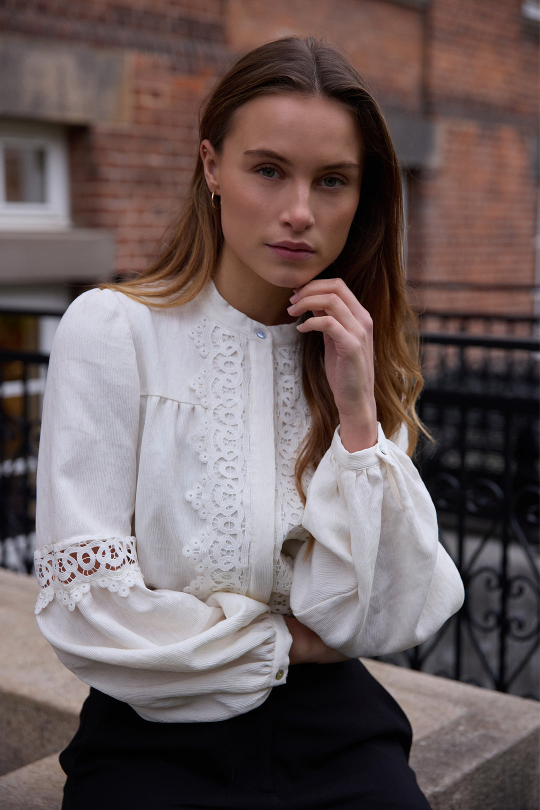 Rue de Femme RDFZosia skjorte SHIRTS 02 Off white