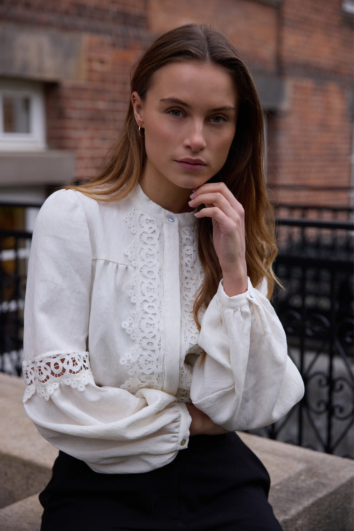 Rue de Femme RDFZosia skjorte SHIRTS 02 Off white