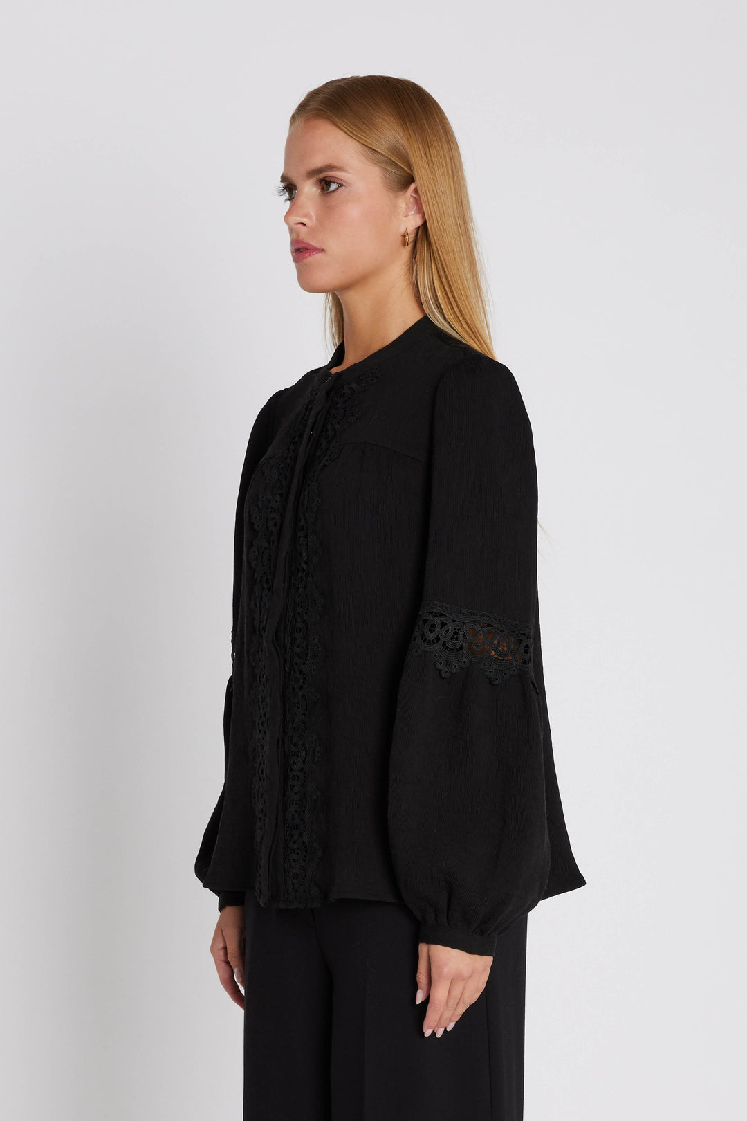 Rue de Femme RDFZosia skjorte SHIRTS Sort