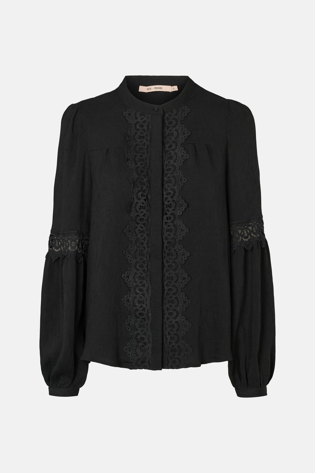Rue de Femme RDFZosia skjorte SHIRTS Sort