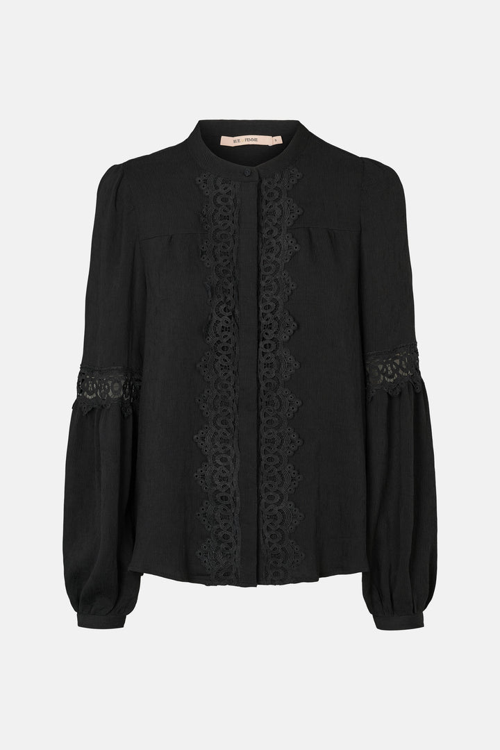 Rue de Femme RDFZosia skjorte SHIRTS Sort