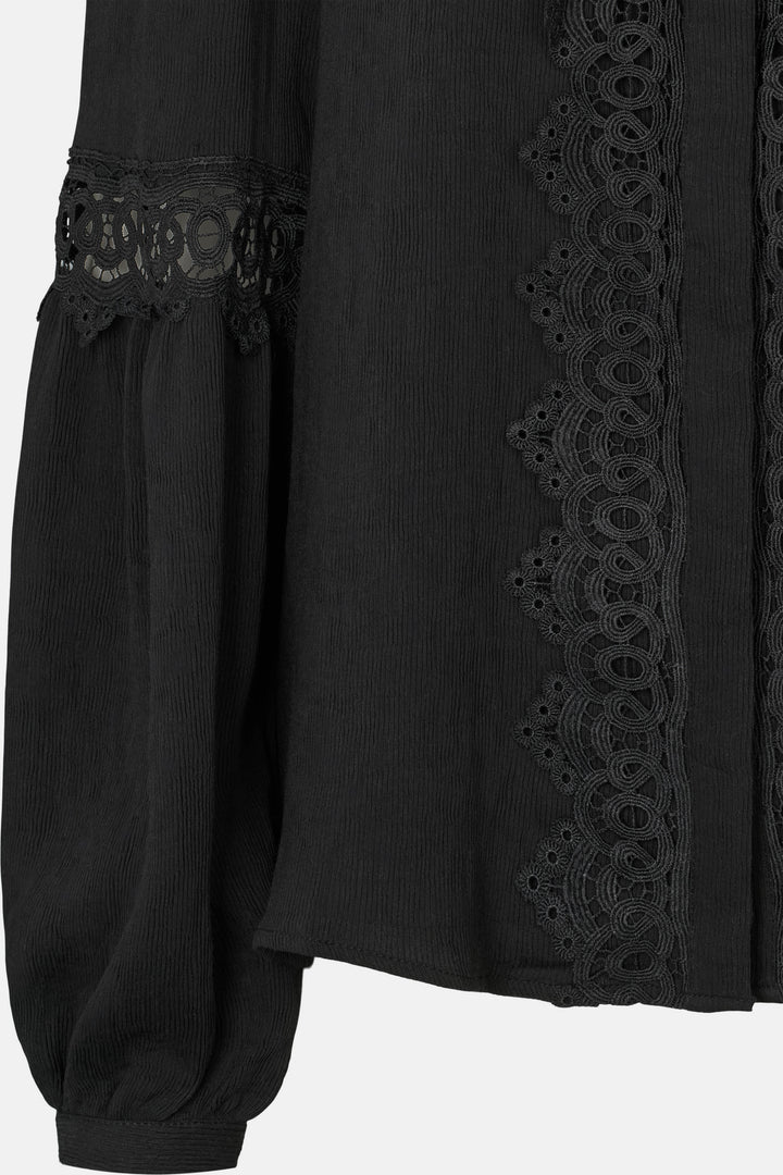 Rue de Femme RDFZosia skjorte SHIRTS Sort