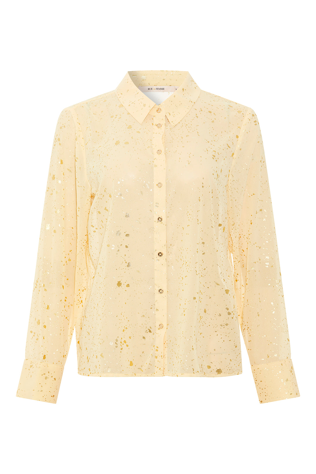 Rue de Femme Shivani shirt RdF SHIRTS 716 Mellow yellow