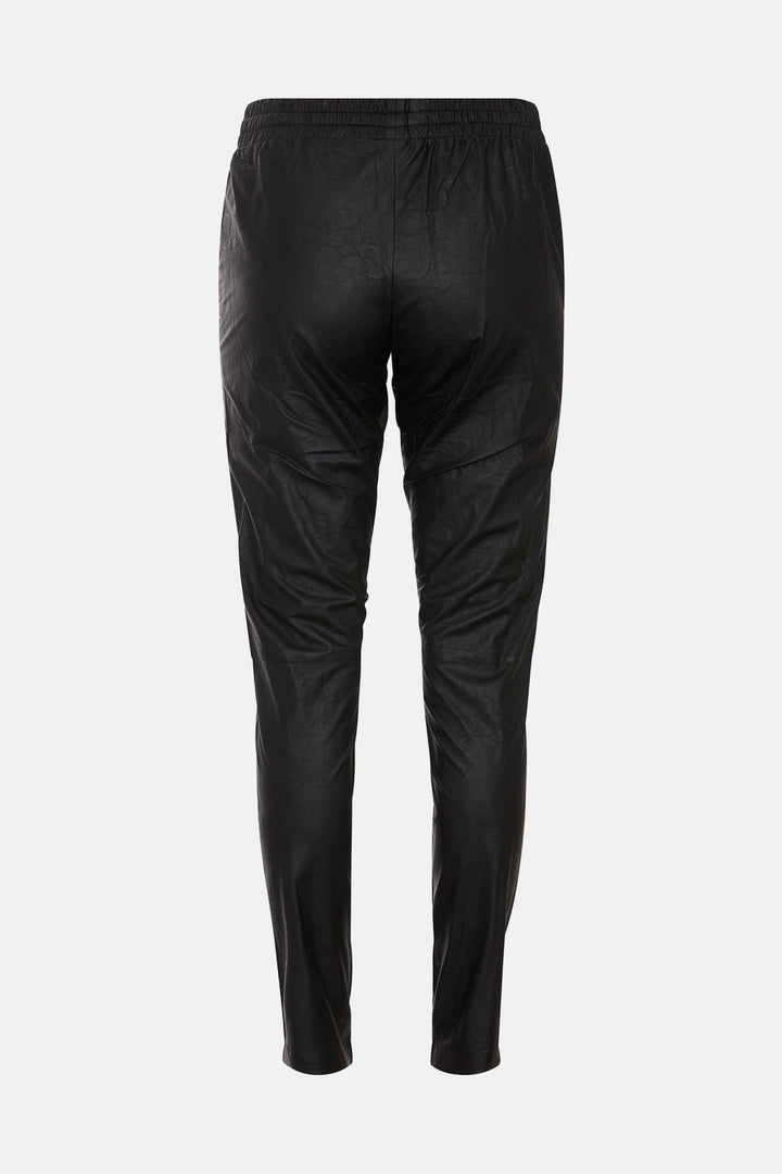 Rue de Femme Skin Fatale, sølv TROUSERS Sort