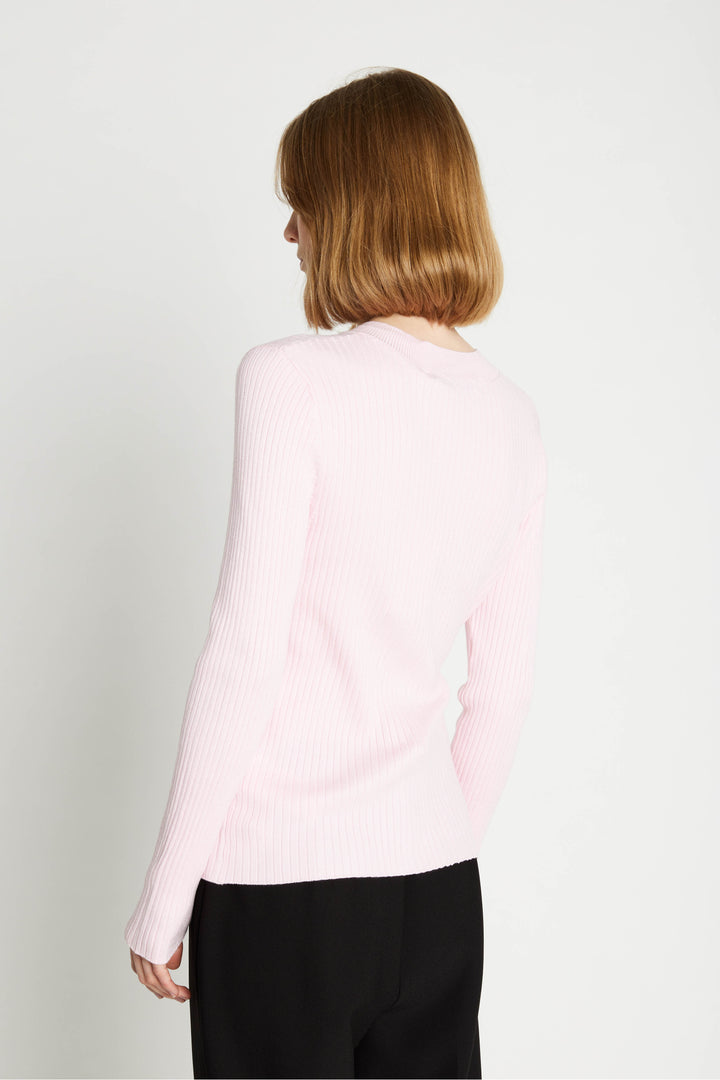 Rue de Femme Softy Lope strikcardigan KNITWEAR, LIGHT 368 Salmon rose