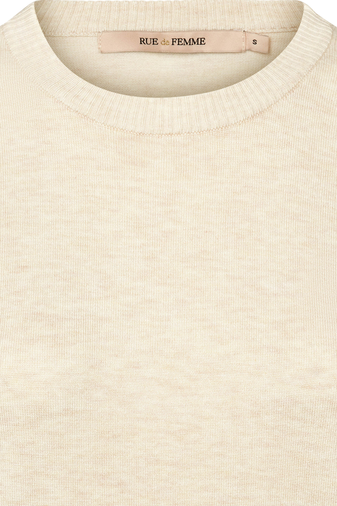 Rue de Femme Softy Sorrel strik KNITWEAR, LIGHT 02 Off white