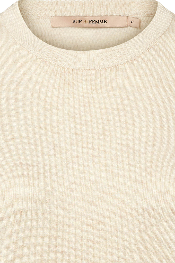 Rue de Femme Softy Sorrel strik KNITWEAR, LIGHT 02 Off white