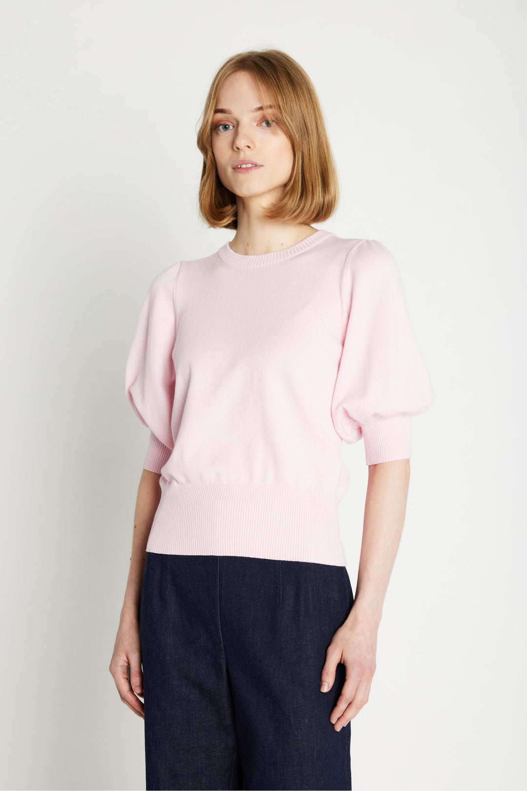 Rue de Femme Softy Sorrel strik KNITWEAR, LIGHT 368 Salmon rose