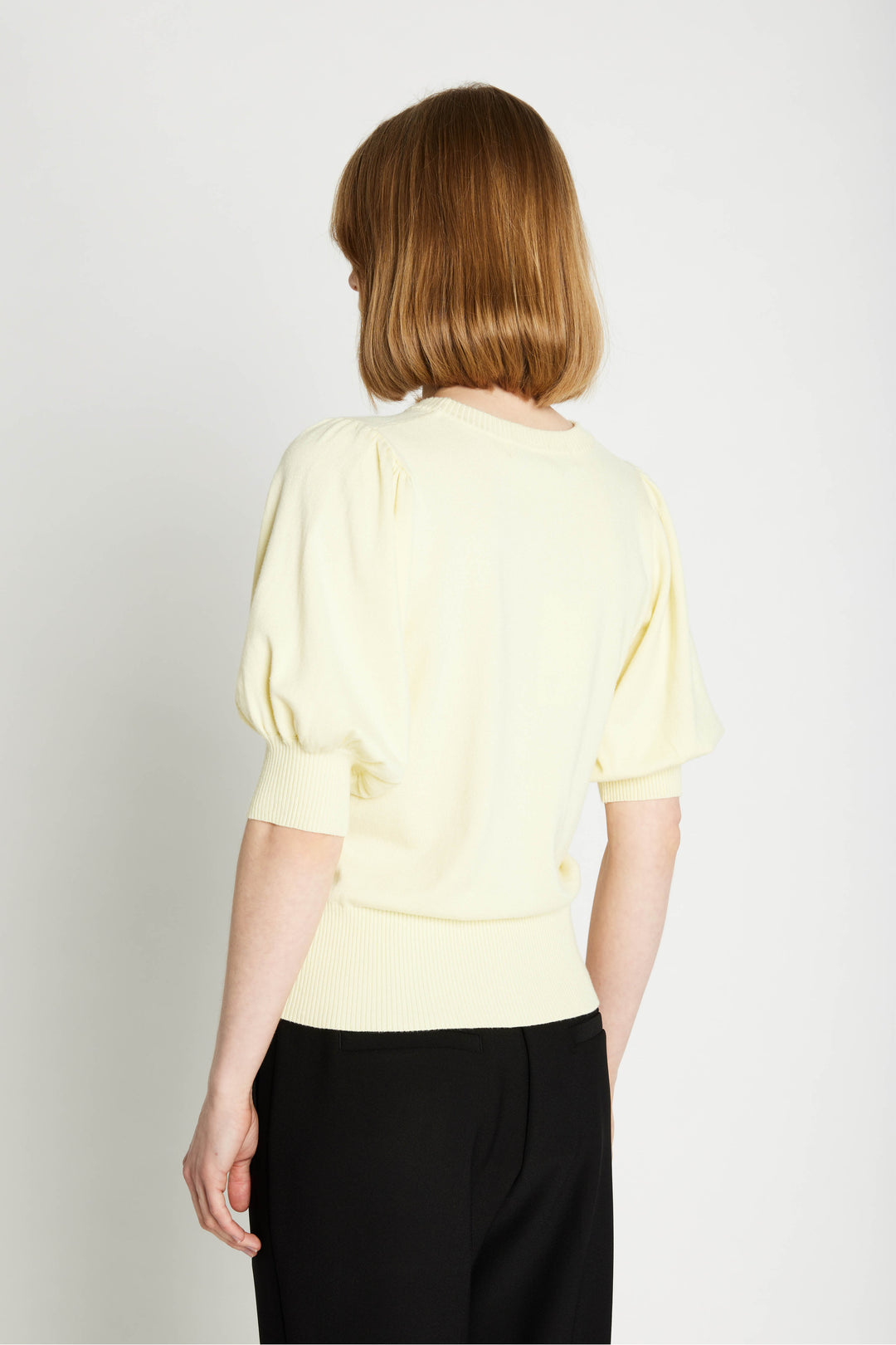 Rue de Femme Softy Sorrel strik KNITWEAR, LIGHT 703 Soft yellow