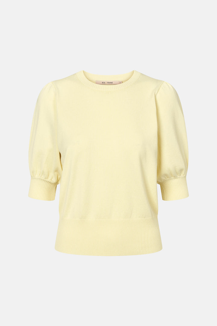 Rue de Femme Softy Sorrel strik KNITWEAR, LIGHT 703 Soft yellow