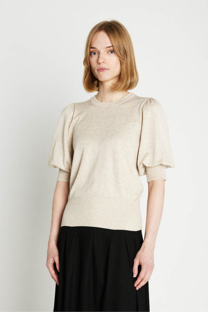 Rue de Femme Softy Sorrel strik KNITWEAR, LIGHT Sand