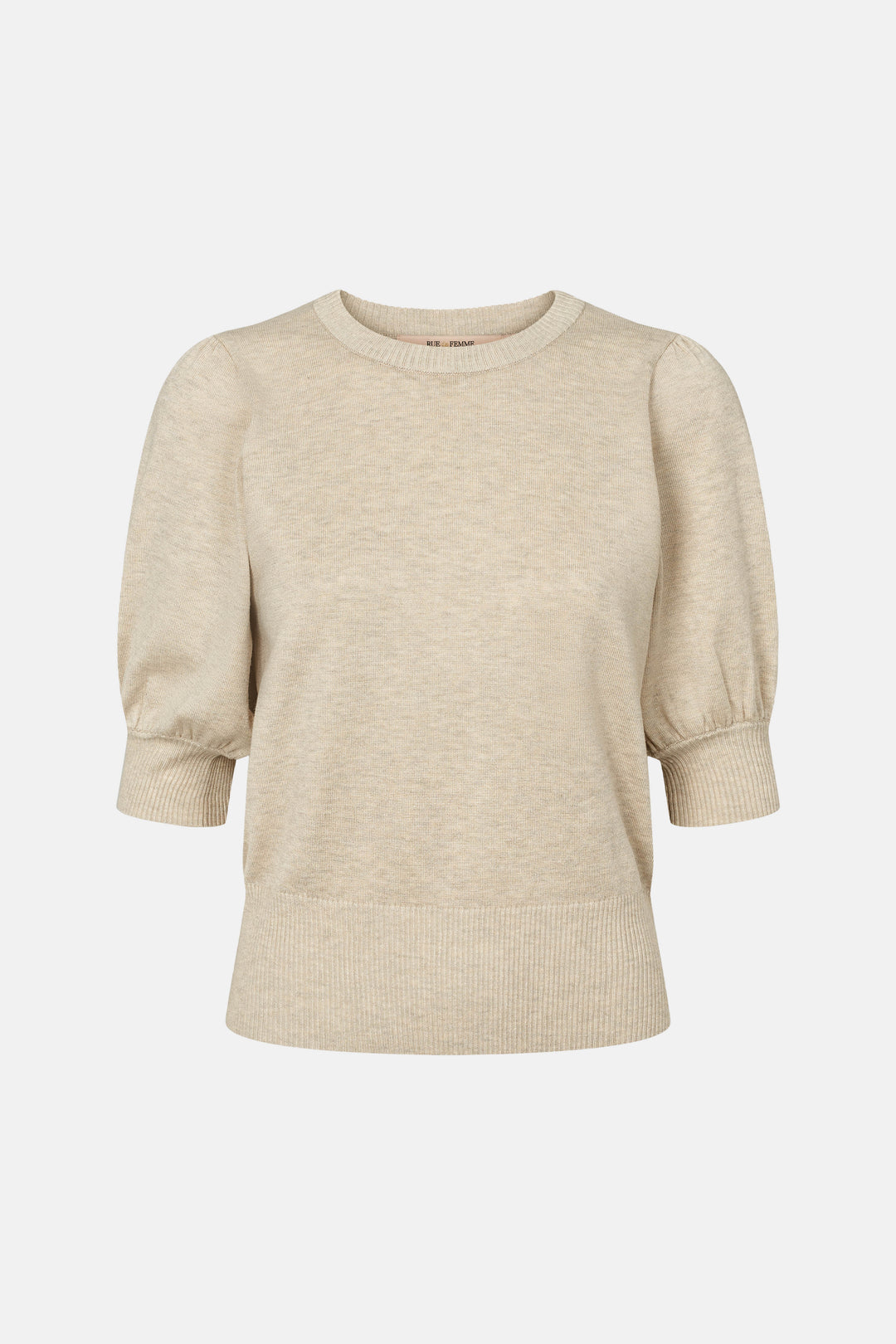 Rue de Femme Softy Sorrel strik KNITWEAR, LIGHT Sand