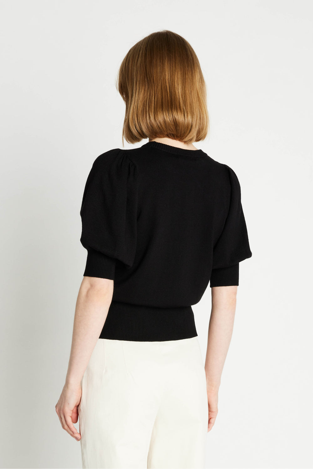 Rue de Femme Softy Sorrel strik KNITWEAR, LIGHT Sort