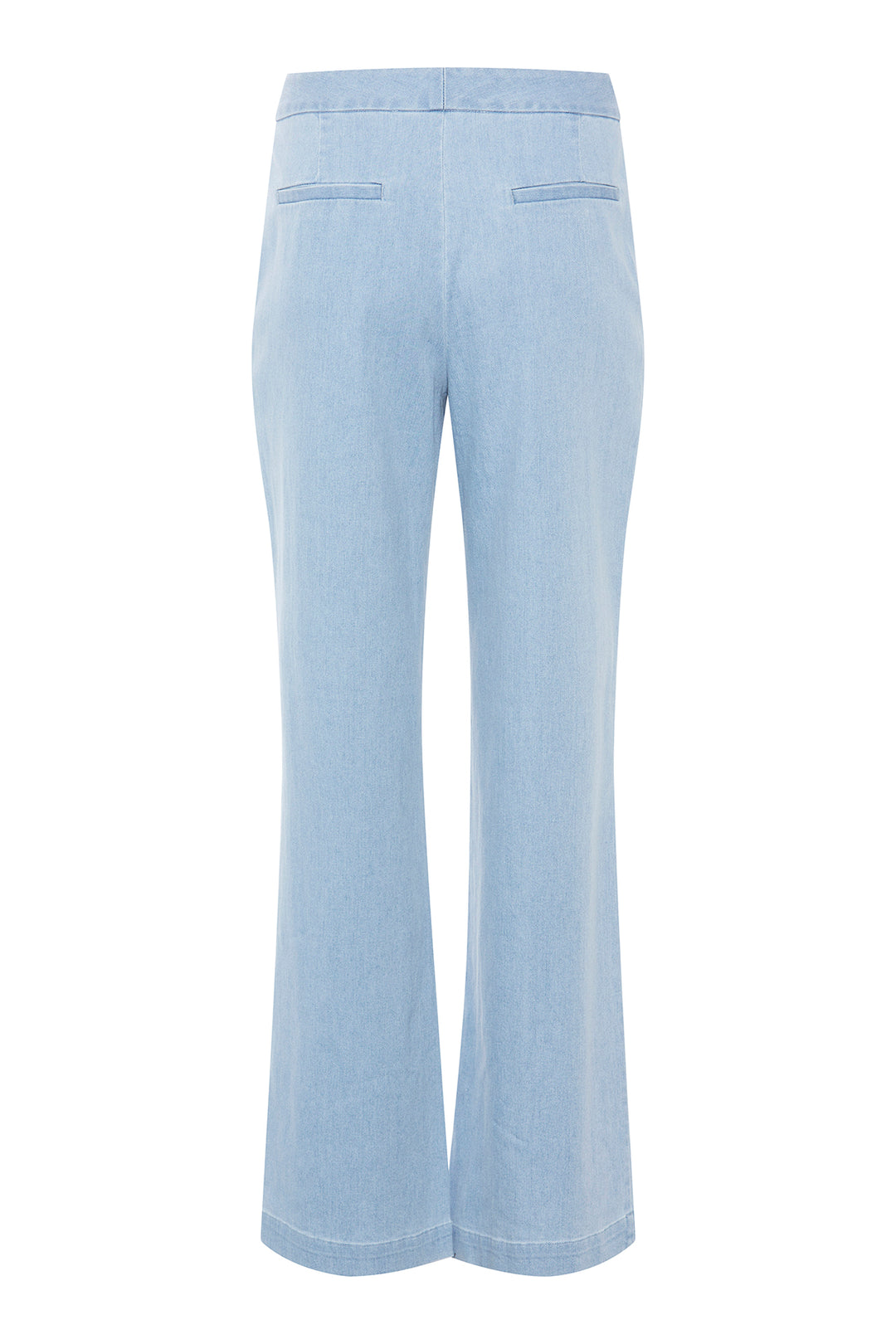 Rue de Femme Tana wide bukser TROUSERS 203 Light blue denim
