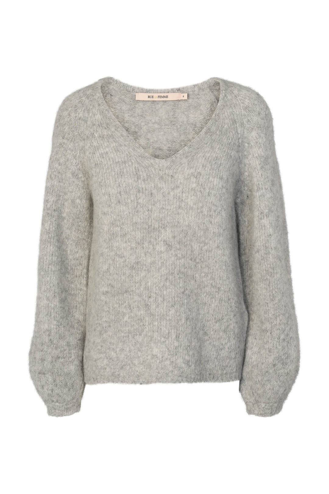 Rue de Femme Vala Strik KNITWEAR, HEAVY 16 Ligth grey