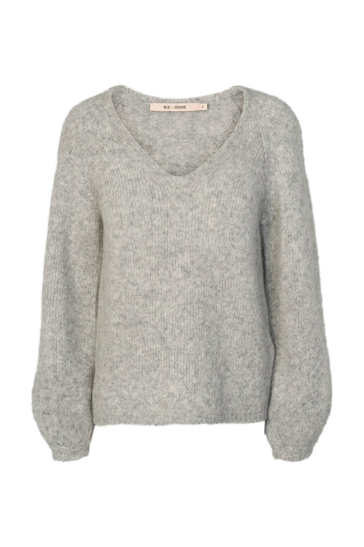 Rue de Femme Vala Strik KNITWEAR, HEAVY 16 Ligth grey