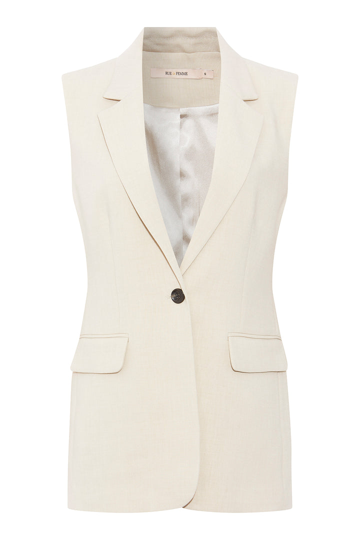 Rue de Femme Venla vest WAISTCOATS 133 White-sand