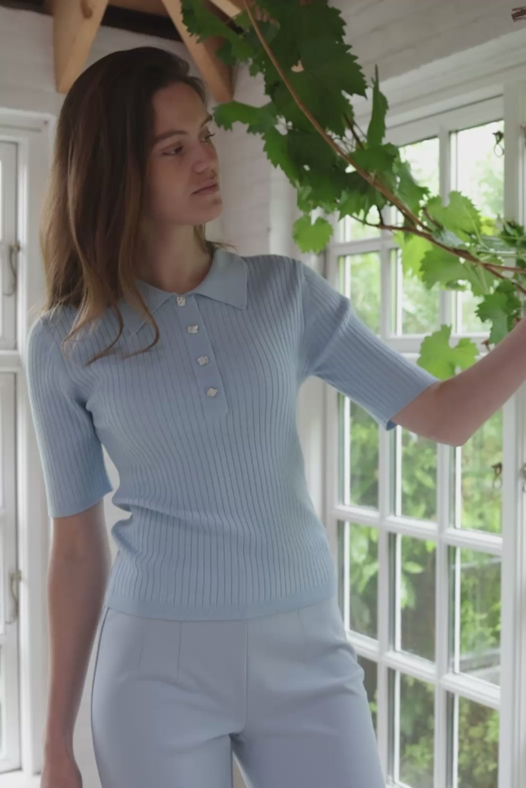 Rue de Femme RDFCynthia strik polo KNITWEAR 241 Spring lake