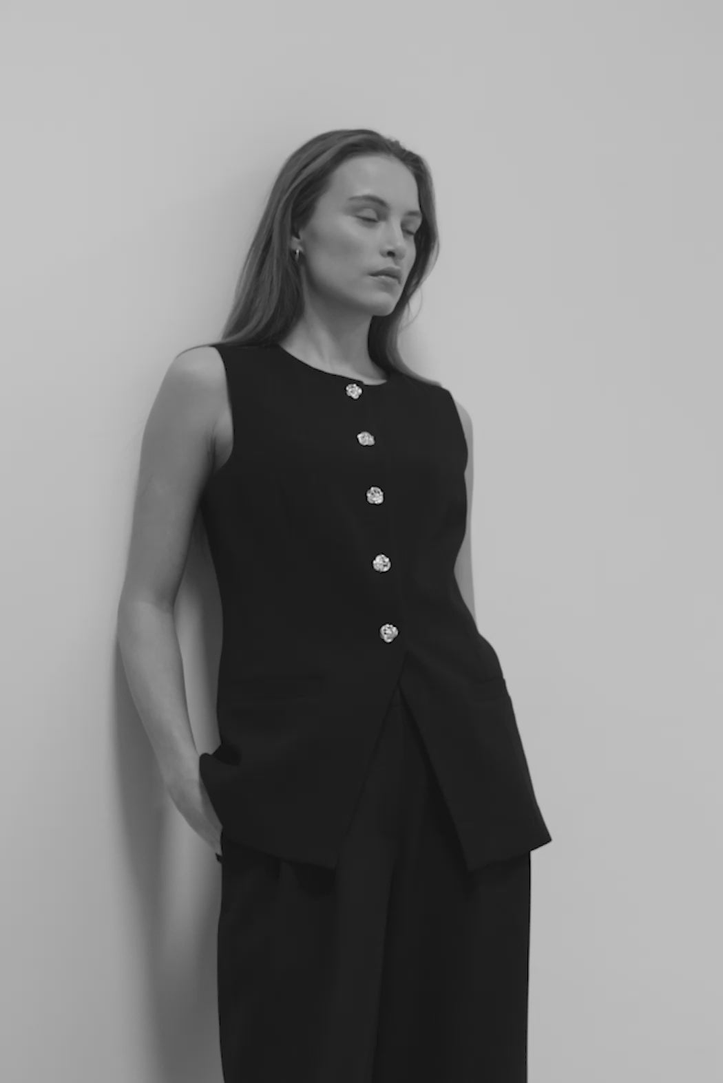 Rue de Femme RDFClarie vest WAISTCOATS Sort