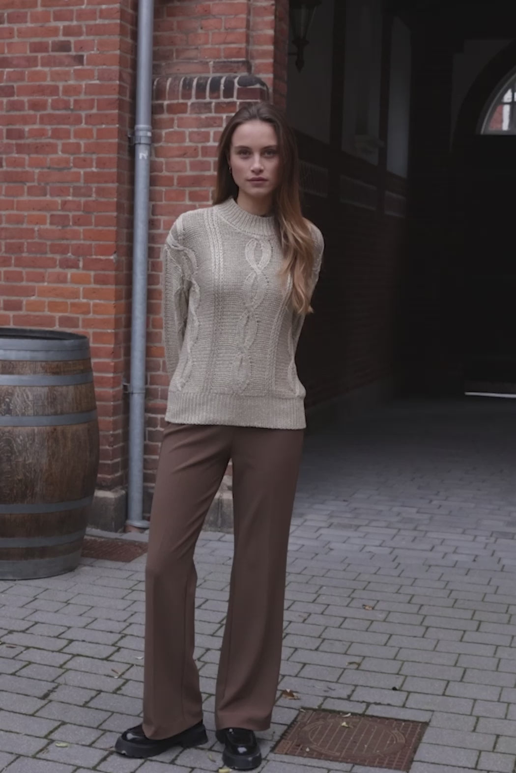 Rue de Femme RDFSiena strik KNITWEAR, LIGHT 90 Gold