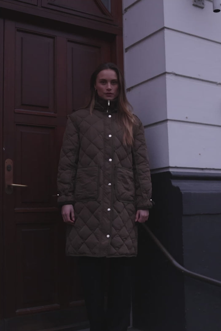 Rue de Femme RDFRonja jakke OUTERWEAR, HEAVY 197 Brown sugar